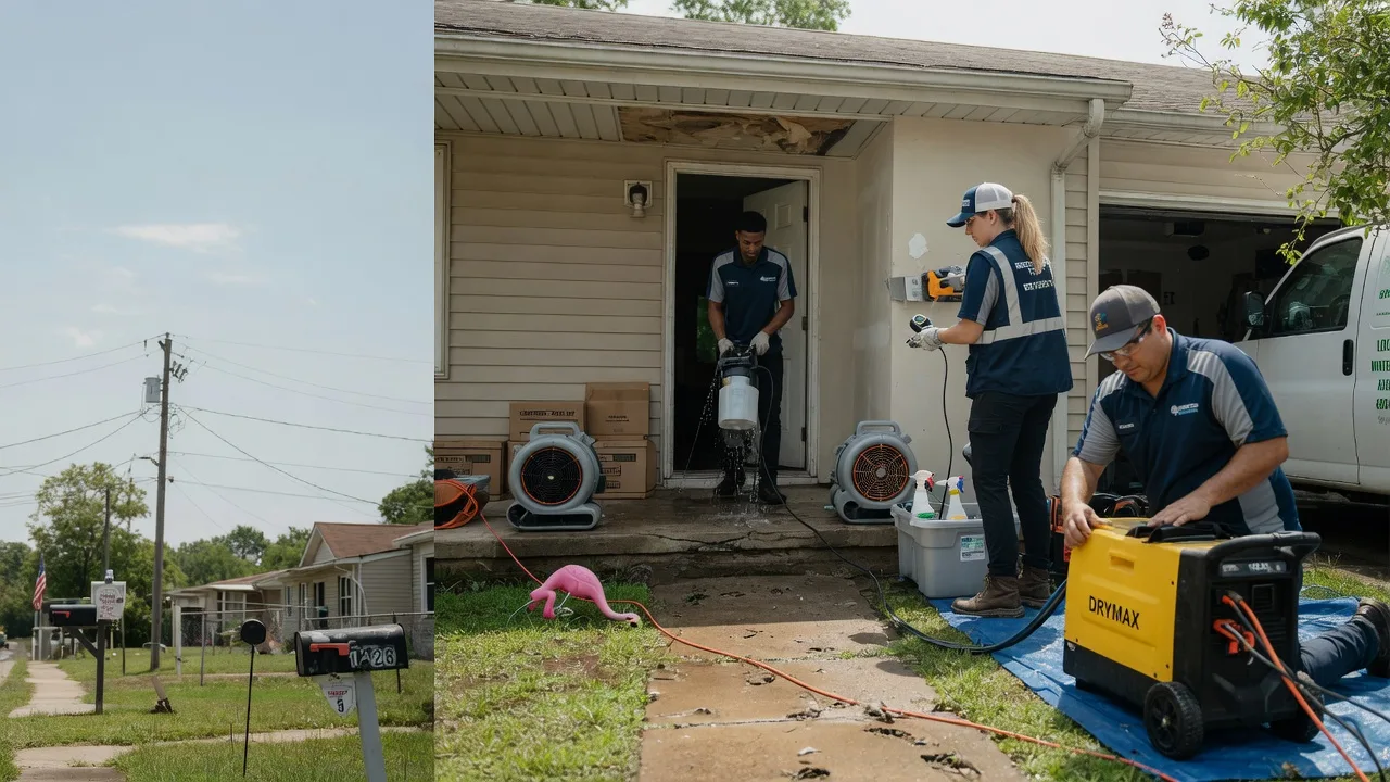 Storm Damage Water Removal in Pittsville, VA near me